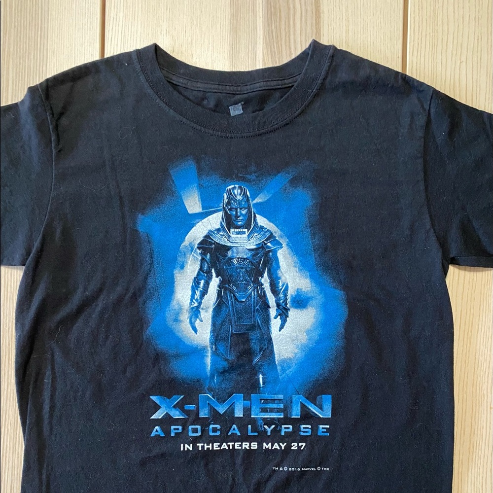 2016 Marvel X-Men Apocalypse Movie Promo Shirt Youth L
